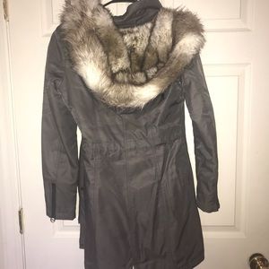 Beautiful grey winter jacket